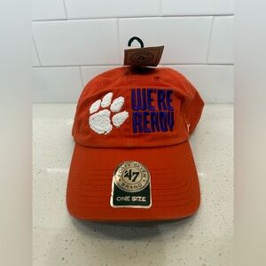 CLEMSON ONE SIZE HAT ADJUSTABLE BACK